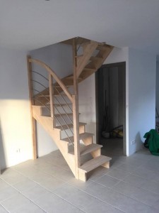 Escalier bois