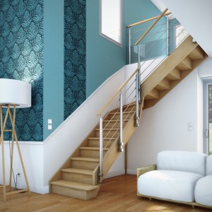 Escalier bois