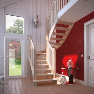 Escalier bois